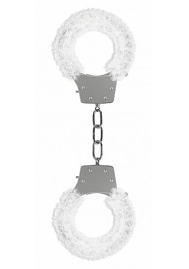 Ouch! Pleasure Handcuffs Furry - White
