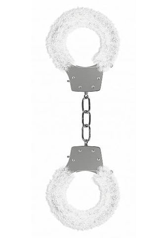 Ouch! Pleasure Handcuffs Furry - White