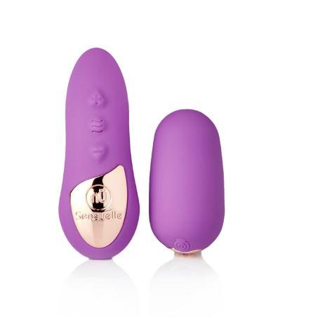 Sensuelle Remote 15 Func Petite Egg Purp