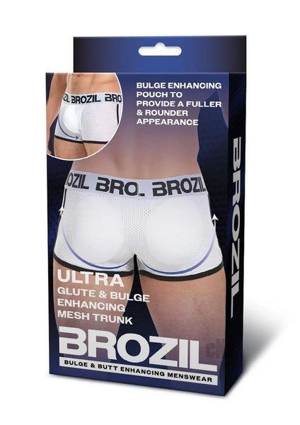 Brozil Mesh Boxer S/m Wht
