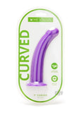 Myu Curved Silicone Dildo 7 Purple