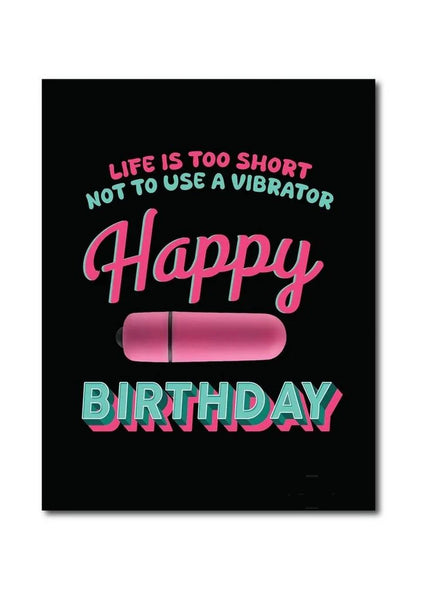 Naughtyvibe Happy Birthday Life Card