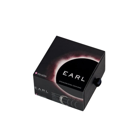 Mystim the Earl - round C-Ring, brushed - 51mm