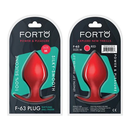 FORTO F-63 Rattler Spade Red Medium