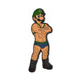 Geeky & Kinky Mustache Bro Enamel Pin