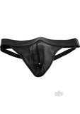 Rouge Zip Lux Jock Blk Med