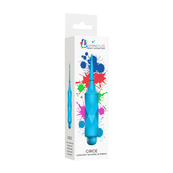 Luminous Circe Abs Bullet With Silicone Sleeve 10-Speeds Turquoise