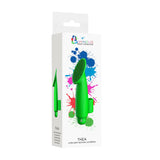 Luminous Thea Abs Bullet With Silicone Sleeve 10-Speeds Green