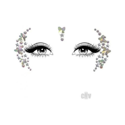 Elera Face Jewels Sticker Os Clr