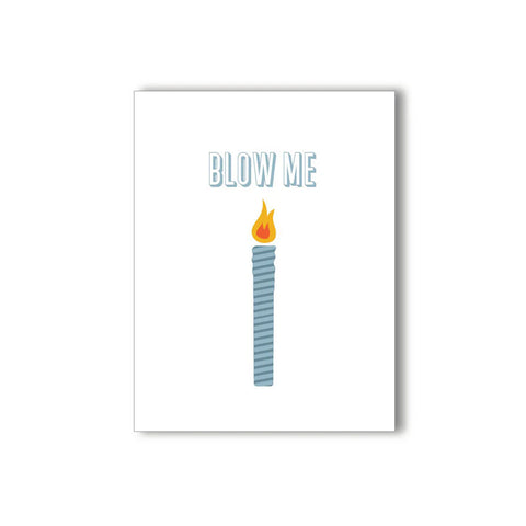 Blow Me Naughtykard