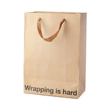 Snarky Gift Bags Wrapping Is Hard 3pk