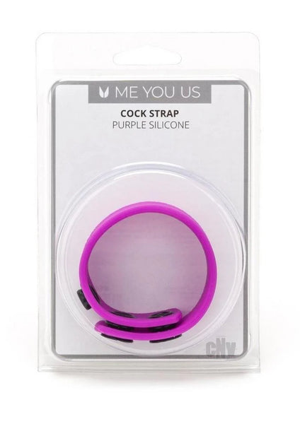 Myu Silicone Cock Strap Purple