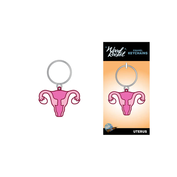 Uterus Key Chain