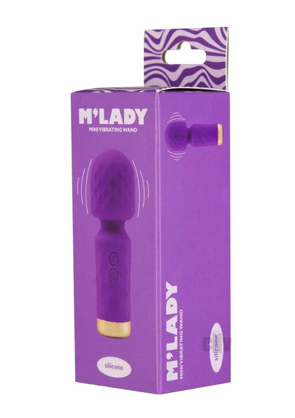 Mlady Mini Vibrating Wand Purple