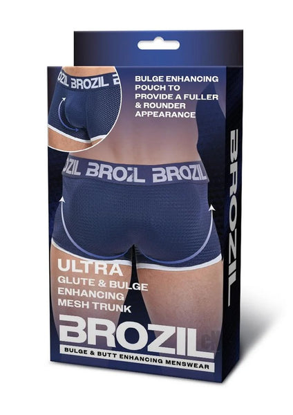 Brozil Mesh Boxer L/xl Nvy