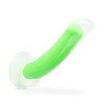 Neo Elite - Glow-in-the-dark Omnia - 7-inch Silicone Dual-density Dildo - Neon Green