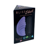 Bliss Shell With Rechargeable Bullet  Purple  10 Function  Waterproof