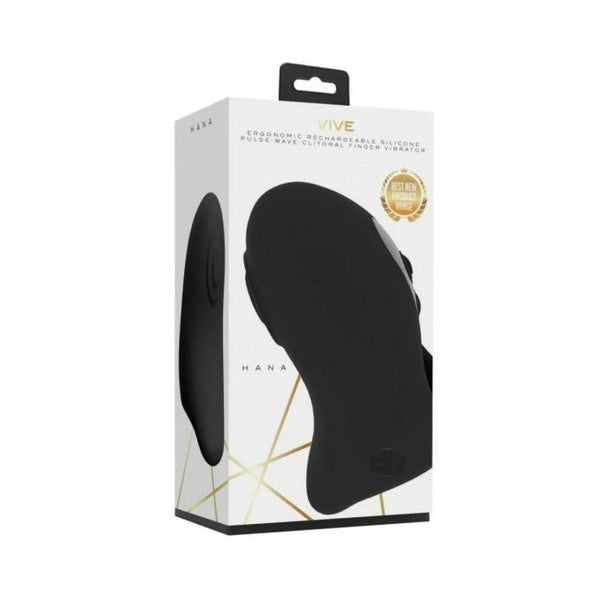 Vive Hana Pulse Wave Finger Vibe Black