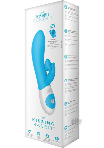 The Kissing Rabbit Vibrator - Blue