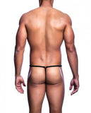 Mob Tear Drop Thong Black L/xl
