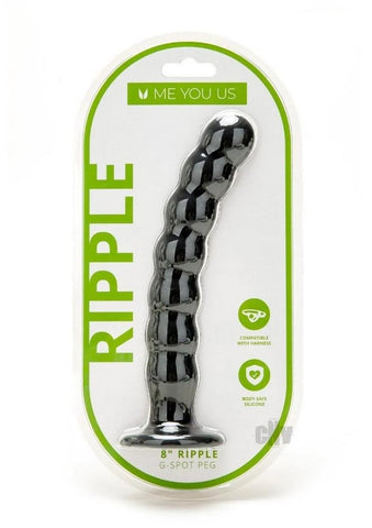 Myu Ripple G Spot Peg 8 Black