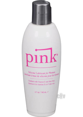Pink Silicone Lube - 4.7 oz Flip Top Bottle