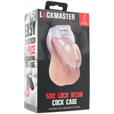 Lockmaster 3.5" Side Lock Resin Cock Cage Clear