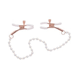 Sandm Peaches N Creame Pearl Nipple Clamps