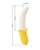 Pretty Love Banana Geek Thrusting Vibrator - Yellow