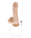 Evolved Peek A Boo Vibrating Dildo - Ivory