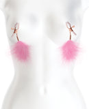 Bound F1 Nipple Clamps - Pink