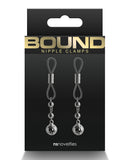 Bound D1 Nipple Clamps - Gunmetal