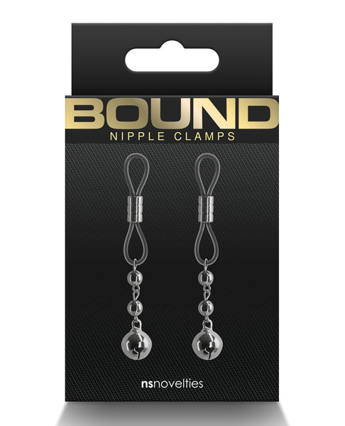 Bound D1 Nipple Clamps - Gunmetal