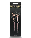 Bound D3 Nipple Clamps - Rose Gold