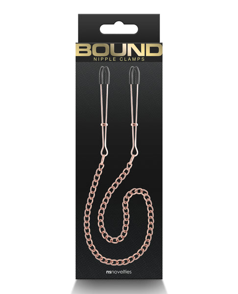 Bound DC3 Nipple Clamps - Rose Gold