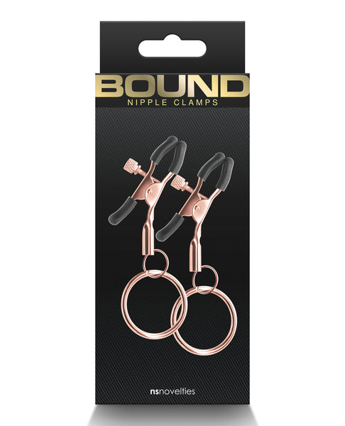 Bound C2 Nipple Clamps - Rose Gold