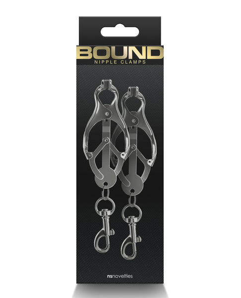 Bound C3 Nipple Clamps - Gunmetal