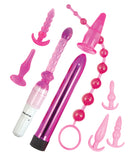 Pink Elite Collection Supreme Anal Play Kit - Pink