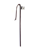 Spartacus 24" Leather Wrapped Cane - Burgandy