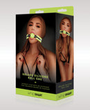 Whip Smart Glow in the Dark Deluxe Silicone Ball Gag