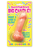 Super Fun Big Penis Candle - Flesh