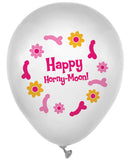 Bachelorette Floral Balloons - Asst. Sayings Pack of 8, Bachelorette & Party Supplies,- www.gspotzone.com