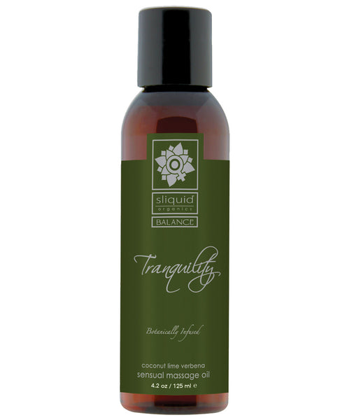 Sliquid Organics Massage Oil - 4.2 oz Tranquility