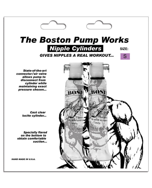 Boston Pump Works Nipple Cylinders  1/2 " -  Pair