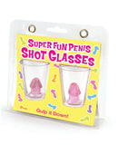 Super Fun Penis Shot Glasses - Set of 2