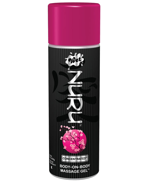 Wet Nuru Concentrated Waterbased Body On Body Massage Gel - 8.8 oz. Bottle