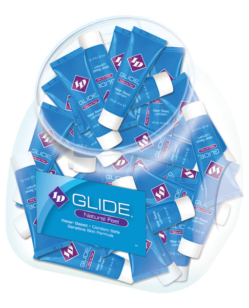 ID Glide Water Based Lubricant - 12 ml Tube Bowl of 72