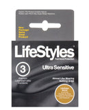 Lifestyles Ultra Sensitive - Box of 3