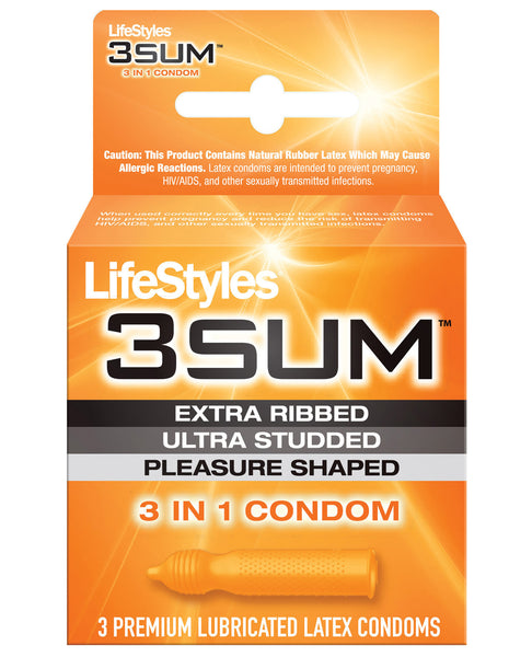 Lifestyles 3Sum - Box of 3