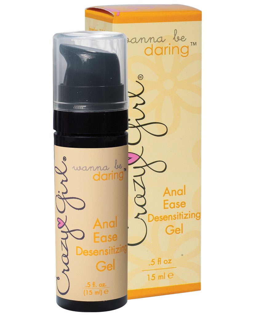 Crazy Girl Wanna Be Daring Desensitizing Anal Ease Gel - .5 oz G Spot Zone Crazy Girl Wanna Be Daring Desensitizing Anal Ease Gel - .5 oz G Spot Zone
